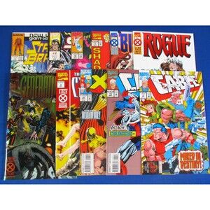 Marvel Comic Book Lot Generation X  X Force Cable Silver Surfer X Factor Rogue